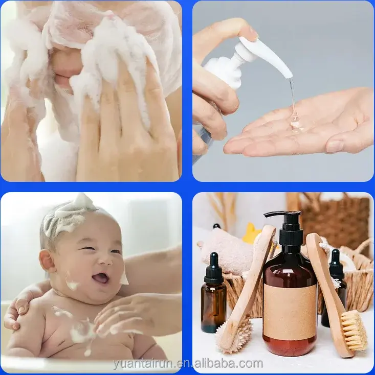 Cosmetic Raw Material CAS 156028-14-7 99% Sodium Lauroamphoacetate L-32 CAS 68608-66-2 in Baby Care